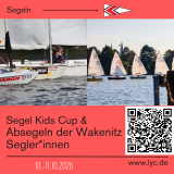 Absegeln und Segel Kids Cup an der Wakenitz