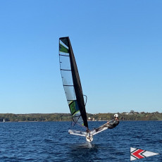 Einsteiger Foiling auf der Waszp | Foto: LYC