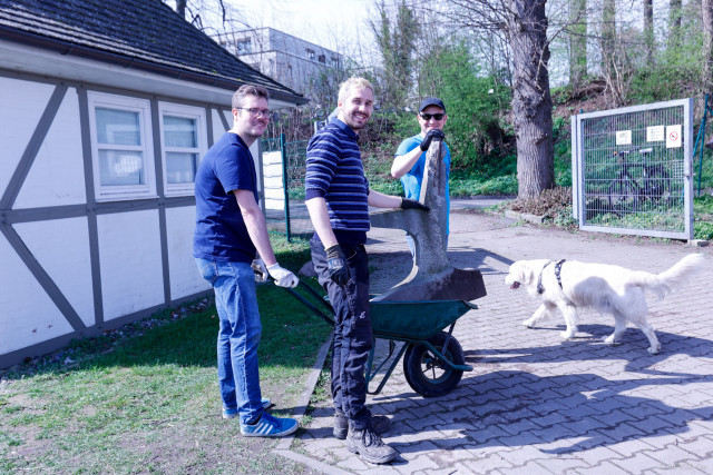 Fleißige Helfer | Foto: Dr. Udo Ott