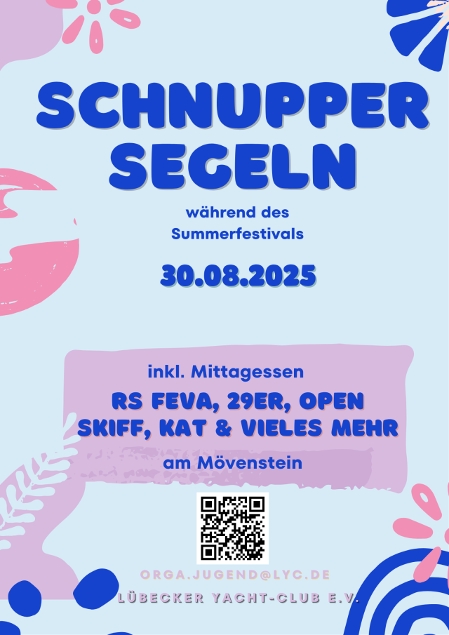 Segeln ausprobieren beim Schnuppersegeln im LYC | Foto: LYC