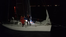 Dojo unter A5 und Staysail | Foto: Jasper Grube