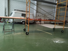 Anschleifen des Unterwasserschiffes ist endlich fertig | Foto: Clara