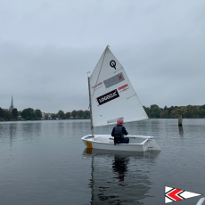 herrliches Wetter, beim Opti segeln | Foto: LYC