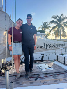 Crewfoto kurz bevor das Taxi Richtung Heimat kommt | Foto: Clara