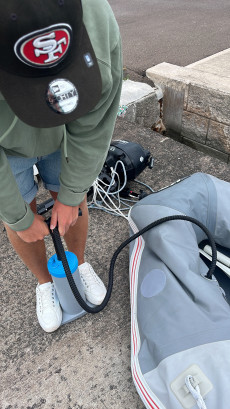 Dinghyfahrt vor St. George | Foto: Clara