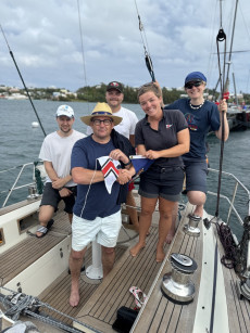 Crewfoto auf Bermuda | Foto: Clara