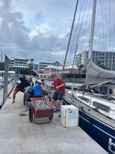 Crewfoto auf Bermuda | Foto: Clara