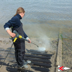 Rieke am rangieren | Foto: LYC