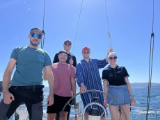 Crewfoto (v.l.n.r. Eric, Flemming, Jan-Henning, Clara, Lina und Jakob) | Foto: Clara
