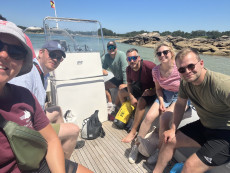 Crewfoto (v.l.n.r. Eric, Flemming, Jan-Henning, Clara, Lina und Jakob) | Foto: Clara
