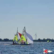 Hannes und Ole bei der RS FEVA WM | Foto: LYC-Leyer