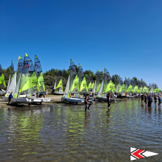 Hannes und Ole bei der RS FEVA WM | Foto: LYC-Leyer