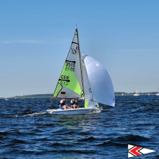 Hannes und Ole bei der RS FEVA WM | Foto: LYC-Leyer