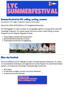 Summerfestival am Mövenstein | Foto: LYC
