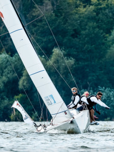 Jonathan, Fleur, Linn, Henrik für den LYC | Foto: DSBL/Sailing Energy