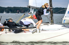 Hanning, Anouk, Linn, Bosse am Wannsee | Foto: Peter Kähl