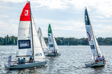 Hanning, Anouk, Linn, Bosse am Wannsee | Foto: Peter Kähl