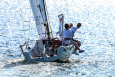 Hanning, Anouk, Linn, Bosse am Wannsee | Foto: Peter Kähl