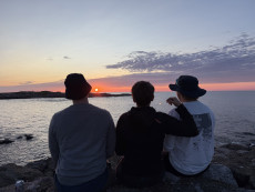 Die Crew: Clara, Jan-Henning, Jakob und Laura (v.l.n.r.) | Foto: Clara Weimer