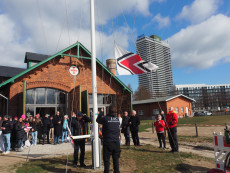 Der Stander des LYC ist gehisst | Foto: Knaxy Lassen