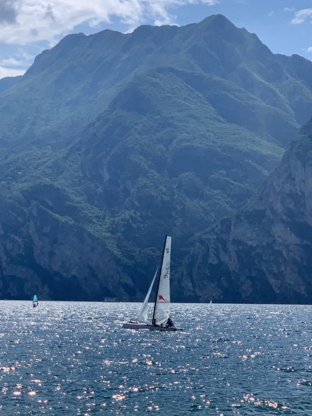 GER 371 auf dem Gardasee | Foto: Florian Bolls