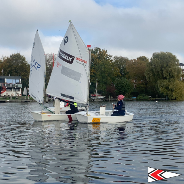 herrliches Wetter, beim Opti segeln | Foto: LYC