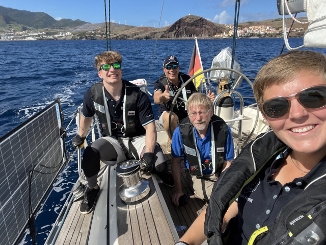 Crewfoto vor Madeira | Foto: Clara