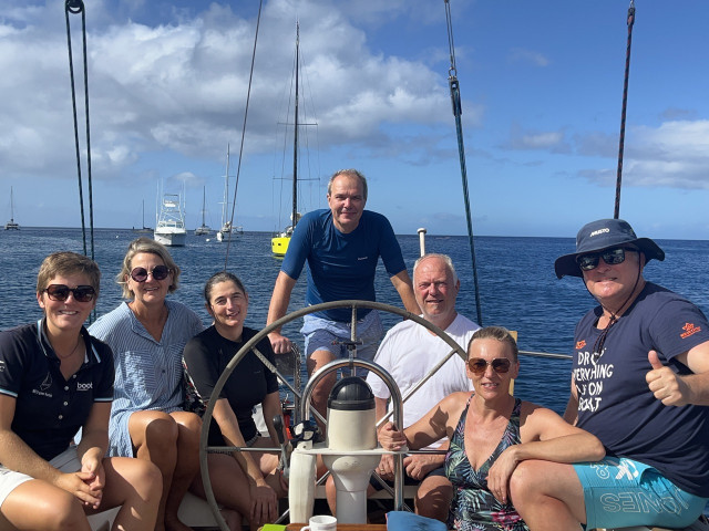 Steg B Treffen auf St. Lucia | Foto: Clara