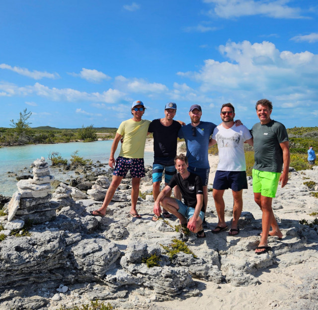 Gruppenfoto in den Exumas | Foto: Privat