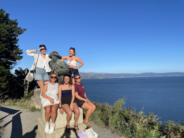 auf dem Weg zum Leuchtturm am Kap Finisterre | Foto: Privat