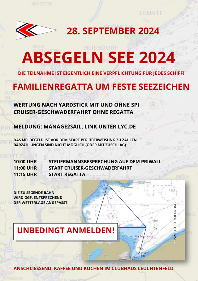 Absegeln See 2024 | Foto: OrgaSee