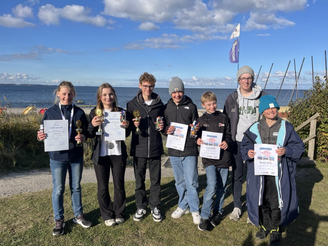 Die LYC Segler*innen in Surendorf | Foto: privat