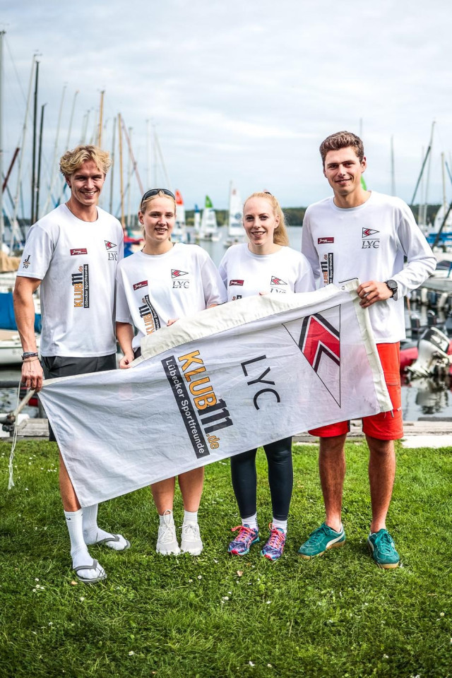 Hanning, Anouk, Linn, Bosse am Wannsee | Foto: Peter Kähl