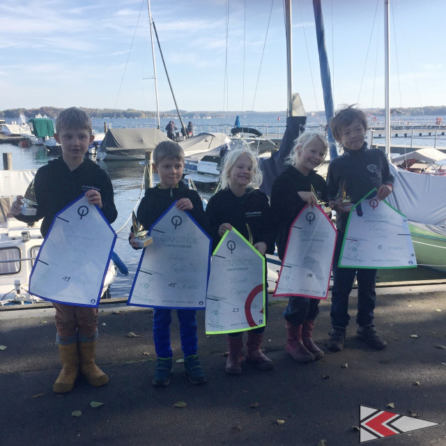 Teilnehmende am Krümel Cup - erste Regatta für die Kinder | Foto: Tina