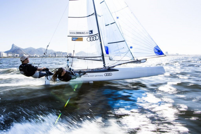 Action auf dem Wasser | Foto: DSV